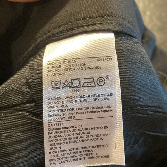 Black Tuxedo Style Pant - Picture 8 of 8